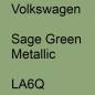 Preview: Volkswagen, Sage Green Metallic, LA6Q.